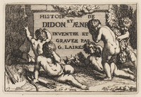 KG 05443
<br/>
Titelblad: "Histoir de Didon et Aene"
<br/>
<em>Lairesse, Gerard de (1641-1711)</em>